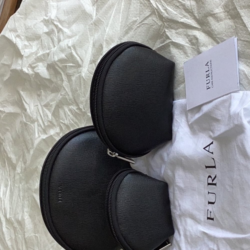 Furla nesting cosmetic carriers